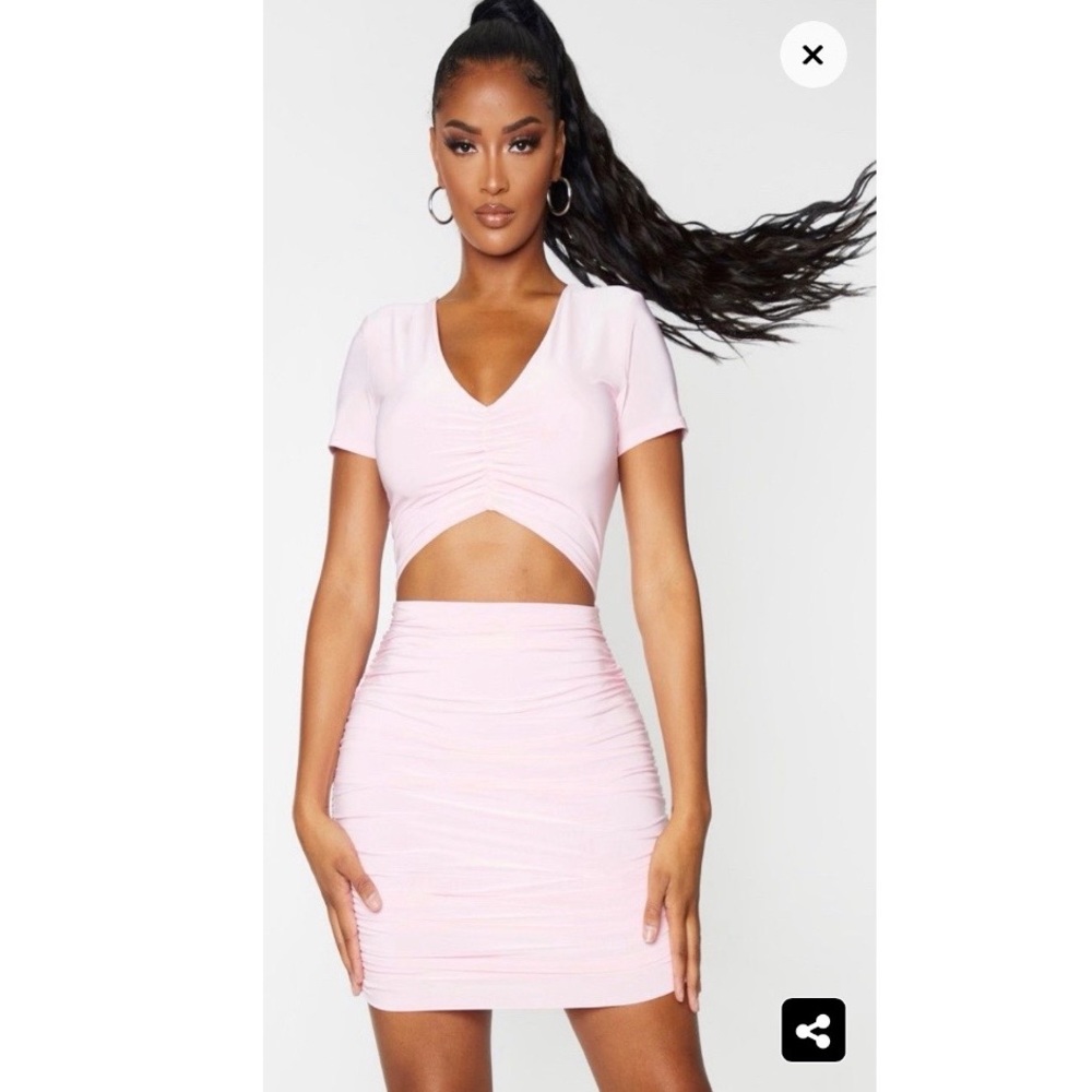 PTL Cut Out Mini Dress